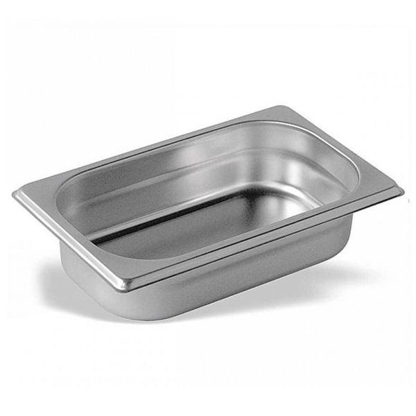 Cubeta Acero Inoxidable GN Gastronorm 1/4 (100 mm)